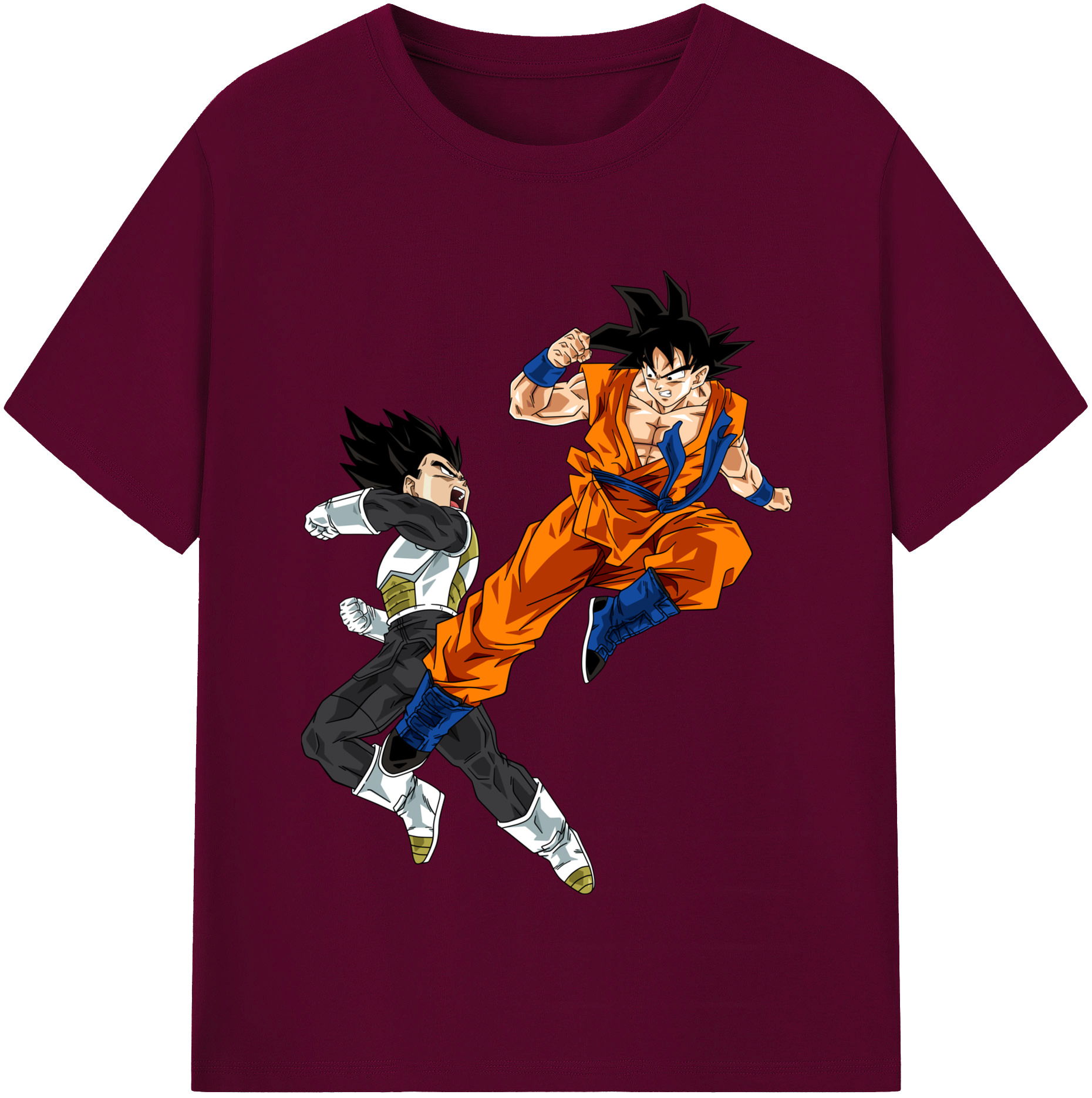 （画像用） ドラゴンボール 孫悟空（そん ごくう）Son Goku カカロット DRAGON BALL Kakarotto レディースカジュアルプリントTシャツ（綿100％）